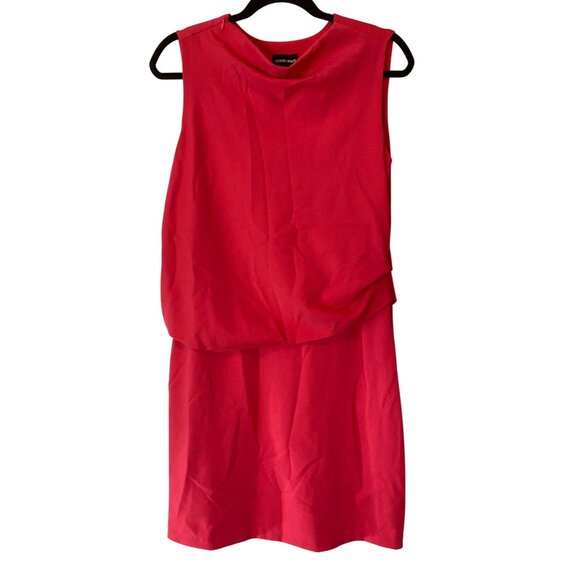 Giorgio Armani Dresses & Skirts - Giorgio Armani Red Sleeveless Blouson Dress Italy Medium Size 46